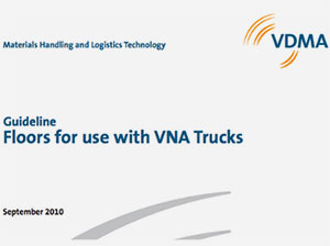 VDMA Guidlines For VNA Trucks