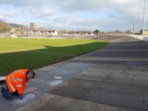 Velodrome pull off test