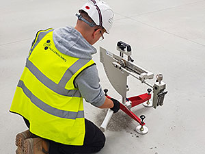 Slip Test / Risk Assessment of a Warehouse Floor
